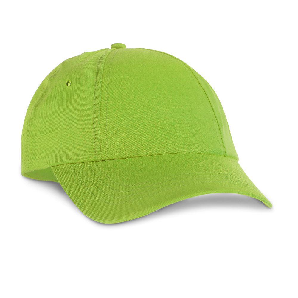 Casquette publicitaire 6 panneaux Vert Clair